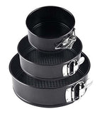 3-Piece Round Cake Pan Set – Non-Stick Baking Pans for Layered & Tiered Cakes