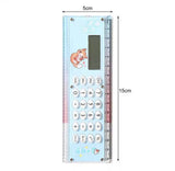 2 In 1 Eight Digits Calculator With Scale, Cute Cartoon Calculator, LCD Display Calculator