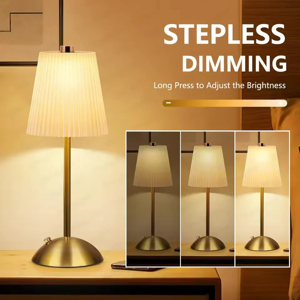 Cordless Table Lamp – Premium Rechargeable LED Lamp for Bedroom