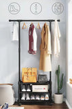 3/2-Layer Floor-Standing Clothes Rack – Multi-Layer Garment Organizer