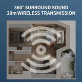 Portable Wireless Mic, Wireless Lavalier Microphone, Mini Mic For Audio Video Recording Interview Streaming Tiktok Game Live Broadcast, Lavalier Microphone for Smartphone, K8 Wireless Mini Mic for iPhone Android Type C