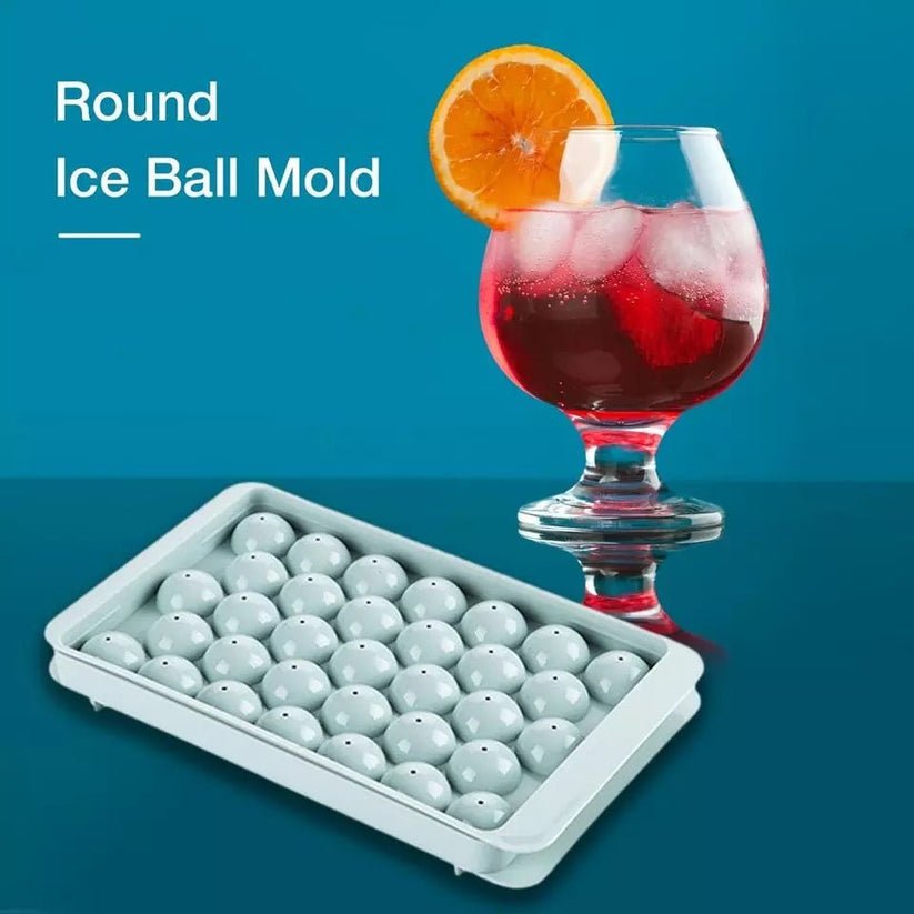 33 Ball Ice Cube Tray – Round Ice Mold with Easy Release Design