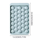 33 Ball Ice Cube Tray – Round Ice Mold with Easy Release Design