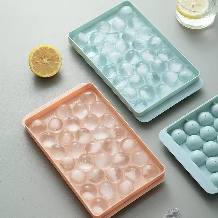 33 Ball Ice Cube Tray – Round Ice Mold with Easy Release Design