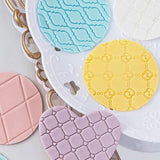 Cookie Cutters Mold, Cake Decorations Fondant Stamp, Hollow Cutout Decorating Biscuit Molds, Cake Pastry Art Embossing Biscuits Cutter Mold, Kitchen Bakeware Tool, Icing Embossing Decorating Cutter Tools