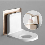 Set of Shampoo Hook, Multi Use Storage Hook, Self Adhesive Home Storage Hook, Multifunction Bottle Hanger, Wall Mounted Rack Hook, Bathroom Shower Gel Hook, Kitchen Liquid Soap Holder Rack