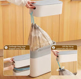 8L Smart Automatic Waste Bin, Smart Space Saving Kitchen Bin, Slim Automatic Trash Bin, Multi Purpose Smart Dustbin, Space Saving Kitchen Bin