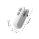 Rechargeable Plastic Bag Sealing Machine, 2 In 1 Mini Heat Bag Sealing Machine, Handheld Plastic Bag Heat Sealer