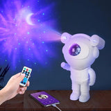 Astronaut Projector Lamp With RC, Nebula Star Galaxy Projector, Kids Star Projector, Robot Ceiling Sky Projector Light, Space Projector Lamp