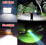 Rechargeable Outdoor LED Solar Floodlight, 500W Spotlight With Mobile Charging Pot, Camping Solar Light, Emergency Lamps Work Light, Handheld Flashlight Outdoor Tent Camping Lamp