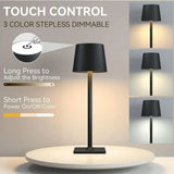 Modern Table Lamp – Elegant LED Touch Lamp for Bedroom & Living Room