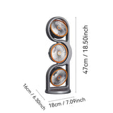 V3.0 Triple Head Rechargeable Cooling Fan – 360° Portable Air Circulation Fan