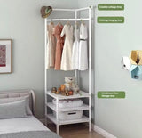 Multilayer Bedrooms Corner Clothes Rack, Simple Clothes Coat Racks, Living Room Organizer Shelf