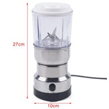 Nima Electric Grinder Blender, Portable Mini Electric Coffee Grinder, Spice Pepper Juicing Grinder, Kitchen Grain Machine, Multifunctional Smash Machine, Bowl Blender And Grain Mixer, Stainless Steel Mini Grain Mill
