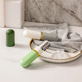 Sneakers Cleanings Brush, 3 In 1 Multifunctional Cleaning Brush, Dual Bristles Shoe Brush, Travel Sneaker Cleaner Kit, Portable Liquid Spray Household Cleaning Brush, Press Shoe Washing Brush with Soap Dispenser