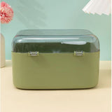Cosmetic Display Case With Cover, Makeup Storage Box, Makeup Display Case With Drawers