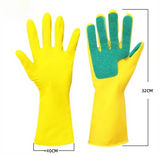 Creative Dish Washing Gloves, Reusable Silicone Dish Washing  Sponge Gloves, Waterproof Kitchen Cleaning Gloves