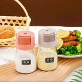 Pack Of 5pcs Set Kitchen Oil Bottle, Cooking Oil Spray,  Pneumatic Spray Bottle With New Model Spices Jar