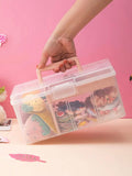 Double Layer Storage Box, Multipurpose Plastic Storage Case, Sewing Kit Box