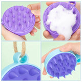 Portable Mini Silicone Hair Scalp Massage Comb, Magic Hair Brush, Soft Silicone Comb Shampoo Brush Comb, Head Massager Health Care, Hair Root Itching Scalp Massage Comb, Silicon Massage Shampoo Brush