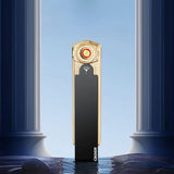 Mini Cigarette Lighter, USB Rechargeable Flameless Lighter, Smart Drop Down Electronic Lighter, Mini Coil Tungsten Lighter, Outdoor Portable Smoking Gadget, Windproof Pocket Lighter
