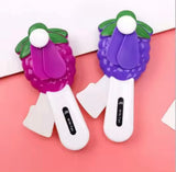 Fruit Shaped Mini Plastic Handheld Fan, Children's Student Fan, Portable Hand Cool Mini Fan, Manual Press Summer Cooling Essential