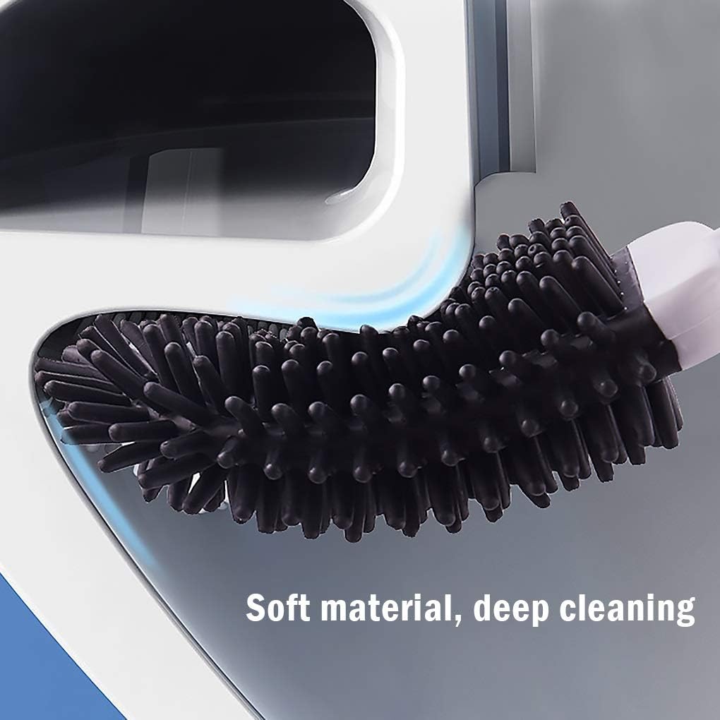 Long Handle Toilet Brush, Household Washing Toilet Cleaning Brush, Wall Mounted Toilet Brush Cleaner
