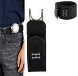 Pack Of 2 Adjustable Metal Hook Elastic Waist Belt, Comfortable Buckle Less Waistband, Unisex Waist Straps