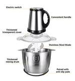 Electric Meat Grinder Food Processor with Sharp Blades