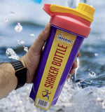 Funky Water Bottle, Portable  Protein Powder Shaker Bottle, Plastic Outdoor Portable Drink Cup, Fitness Training Sport Mixing Cup, Blender Shaker Bottle, Herbalife Water Bottle For Drink