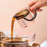 4-in-1 Acrylic Measuring Cup – Multi-Function Kitchen Essential