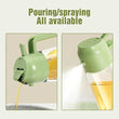 2-in-1 Glass Oil Dispenser and Sprayer – Kitchen Cooking Bottle