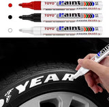 Waterproof Car Scratch Remover, Auto Rubber Tyre Paint  Care Pen, Car Vehicle Tyre Paint Marker