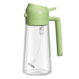2-in-1 Glass Oil Dispenser and Sprayer – Kitchen Cooking Bottle