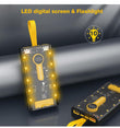Led Light Power Bank, 66W Comes With Four Wire Fast Charging Charging Treasure LED Light
