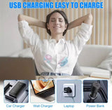 360° Rotating USB Neck Fan, USB Rechargeable Travel Neck Fan, Air Cooler Cooling Neckband Fan, Bladeless Hanging Neck Fan
