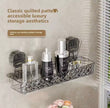 Shower Organizer No Drilling Shelves, Wall Mounted Suction Bathroom Organizer, Wall Mounted Washstand Organizer