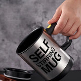 Automatic Self Stirring Mug, Magnetic Coffee Spinning Mug, Electric Self Stirring Coffee Milk Mixing Cup, Non Stick Large Capacity Coffee Mixer Cup, Creative Blender Smart Mixer Thermal Cup