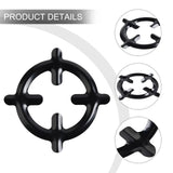 Black Mocha Pot Shelf, Universal Gas Stove Ring, Iron Gas Stove Cooker Plate, Portable Extended Stand, Iron Burner Holder Stable, Kitchen Stove Reducer Ring Holder
