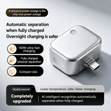 Smart Auto Charging Disconnector, Auto Disconnect Type-C Charging Connector, Auto Power Cutoff Adapter, Smart Charging Safety Connector