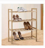 Wooden Shoe Rack, Multifunctional Shoe Rack, Free Standing Shoe Storage Organizer