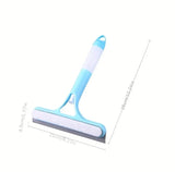 3 In 1 Window Cleaning Wiper, Multifunctional Glass Cleaner, Glass Wiper For Bathroom Mirror Windshield