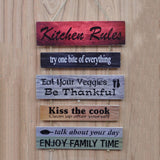 Kitchen Rules Wall Hanging | Wall Décor | Home Décor