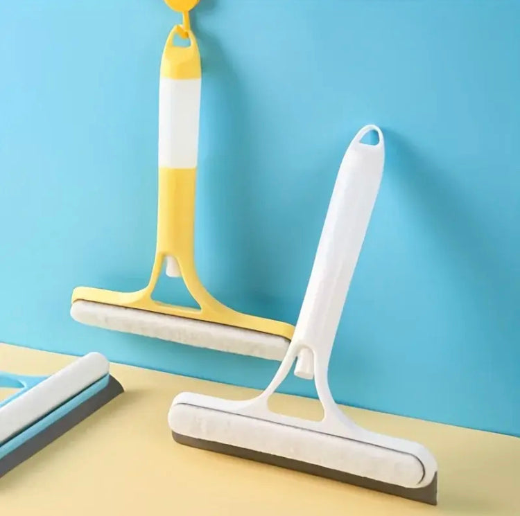 3 In 1 Window Cleaning Wiper, Multifunctional Glass Cleaner, Glass Wiper For Bathroom Mirror Windshield