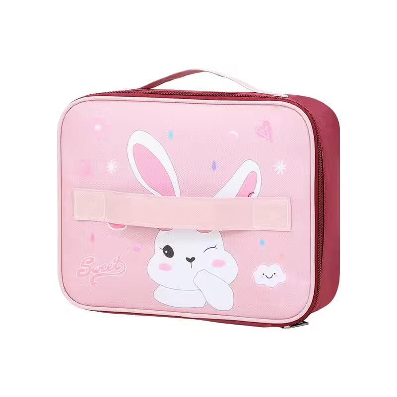 Animated School Thermal Lunch Bag, Cute Large Capacity Lunch Bag, New Style Insulated Kids Lunch Bag
