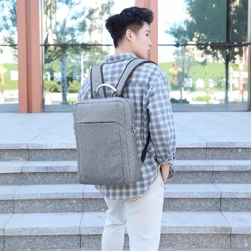 Leisure Computer Backpack, USB Interface Backpack, Rechargeable Waterproof Backpack, Large Capacity Student Bookbag, Laptop Backpack with USB Charging Port, Briefcase Computer Backpack