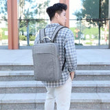 Leisure Computer Backpack, USB Interface Backpack, Rechargeable Waterproof Backpack, Large Capacity Student Bookbag, Laptop Backpack with USB Charging Port, Briefcase Computer Backpack