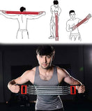 Multifunctional Chest Muscle Training Equipment, Detachable Fitness Gym Resistance Bands, Spring Puller Chest Expander