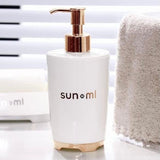 Shower Gel Bottle, Push Type Refillable Empty Glossy Bottle, Bathroom Kitchen Soap Dispenser, Liquid Soap Dispenser Pump, Manual Soap Dispenser Can, 300ml Soap Dispenser, Countertop Lotion Pump Bottle