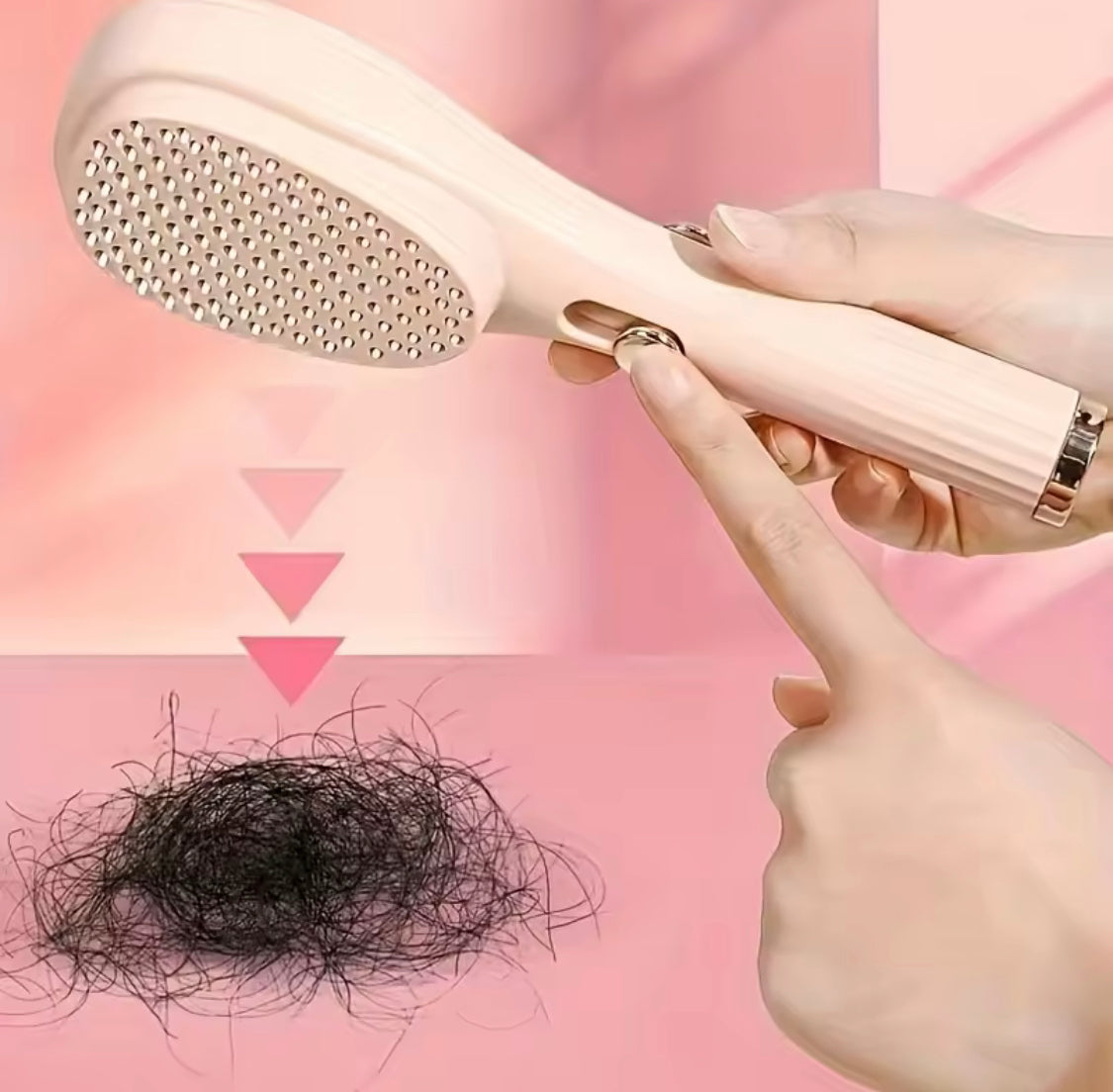Telescopic Magic Comb, Hair Comb Magic Hair Brush, Self Cleaning Scalp Massage Comb, Women Salon Styling Tool